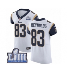 Men's Nike Los Angeles Rams #83 Josh Reynolds White Vapor Untouchable Elite Player Super Bowl LIII Bound NFL Jersey