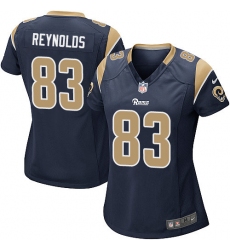 Women's Nike Los Angeles Rams #83 Josh Reynolds Game Navy Blue Team Color NFL Jersey