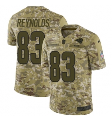 Youth Nike Los Angeles Rams #83 Josh Reynolds Limited Camo 2018 Salute to Service NFL Jersey