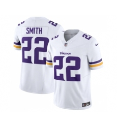 Men's Minnesota Vikings #22 Harrison Smith White 2023 F.U.S.E. Vapor Untouchable Stitched Jersey