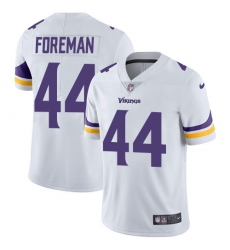 Youth Nike Minnesota Vikings #44 Chuck Foreman White Vapor Untouchable Limited Player NFL Jersey