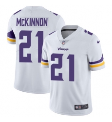 Youth Nike Minnesota Vikings #21 Jerick McKinnon White Vapor Untouchable Limited Player NFL Jersey