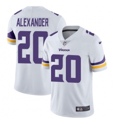 Youth Nike Minnesota Vikings #20 Mackensie Alexander White Vapor Untouchable Limited Player NFL Jersey