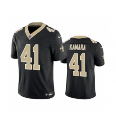 Men's New Orleans Saints #41 Alvin Kamara Black 2023 F.U.S.E. Vapor Untouchable Limited Stitched Jersey