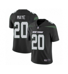Men's New York Jets #20 Marcus Maye Black Alternate Vapor Untouchable Limited Player Football Jersey