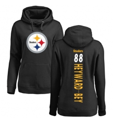 NFL Women's Nike Pittsburgh Steelers #88 Darrius Heyward-Bey Black Backer Pullover Hoodie