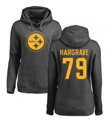 NFL Women's Nike Pittsburgh Steelers #79 Javon Hargrave Ash One Color Pullover Hoodie