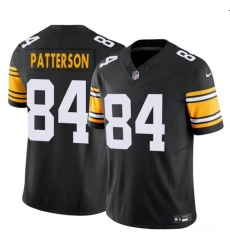 Men's Pittsburgh Steelers #84 Cordarrelle Patterson Black 2024 F.U.S.E. Alternate Vapor Untouchable Limited Football Stitched Jersey