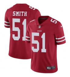 Youth Nike San Francisco 49ers #51 Malcolm Smith Red Team Color Vapor Untouchable Limited Player NFL Jersey