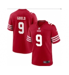 Men's San Francisco 49ers #9 Robbie Gould 2022 Red Vapor Untouchable Stitched Football Jersey