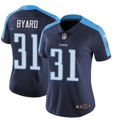 Women's Nike Tennessee Titans #31 Kevin Byard Navy Blue Alternate Vapor Untouchable Limited Player NFL Jersey