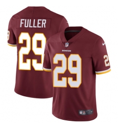 Men's Nike Washington Redskins #29 Kendall Fuller Burgundy Red Team Color Vapor Untouchable Limited Player NFL Jersey