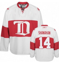 Women's Reebok Detroit Red Wings #14 Brendan Shanahan Premier White Third NHL Jersey