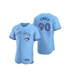 Mens Toronto Blue Jays #90 Adam Cimber Nike Powder Blue Alternate FlexBase Player Jersey