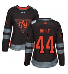 Women's Adidas Team North America #44 Morgan Rielly Premier Black Away 2016 World Cup of Hockey Jersey