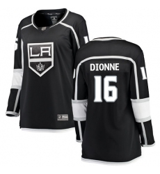 Women's Los Angeles Kings #16 Marcel Dionne Authentic Black Home Fanatics Branded Breakaway NHL Jersey
