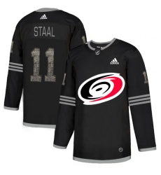 Men's Adidas Carolina Hurricanes #11 Jordan Staal Black Authentic Classic Stitched NHL Jersey