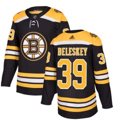 Youth Adidas Boston Bruins #39 Matt Beleskey Authentic Black Home NHL Jersey