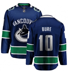 Youth Vancouver Canucks #10 Pavel Bure Fanatics Branded Blue Home Breakaway NHL Jersey