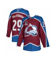 Men's Colorado Avalanche #29 Nathan MacKinnon 2022 Stanley Cup Champions Patch Stitched Jersey