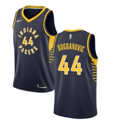 Youth Nike Indiana Pacers #44 Bojan Bogdanovic Authentic Navy Blue Road NBA Jersey - Icon Edition