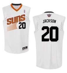 Men's Adidas Phoenix Suns #20 Josh Jackson Swingman White Home NBA Jersey