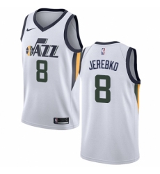 Women's Nike Utah Jazz #8 Jonas Jerebko Swingman NBA Jersey - Association Edition