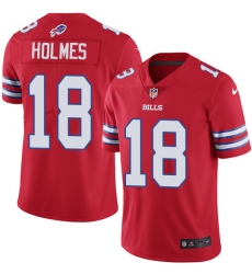 Men's Nike Buffalo Bills #18 Andre Holmes Limited Red Rush Vapor Untouchable NFL Jersey