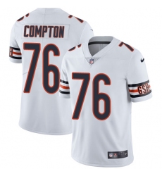 Youth Nike Chicago Bears #76 Tom Compton White Vapor Untouchable Limited Player NFL Jersey