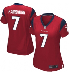 Women's Nike Houston Texans #7 Ka'imi Fairbairn Game Red Alternate NFL Jersey
