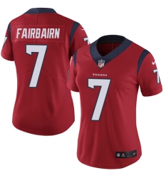 Women's Nike Houston Texans #7 Ka'imi Fairbairn Red Alternate Vapor Untouchable Elite Player NFL Jersey