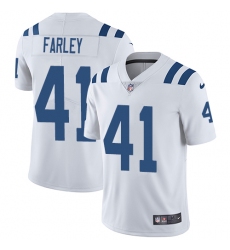 Youth Nike Indianapolis Colts #41 Matthias Farley White Vapor Untouchable Elite Player NFL Jersey