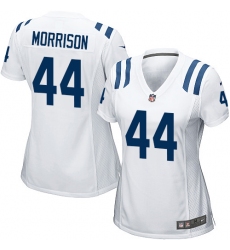 Women's Nike Indianapolis Colts #44 Antonio Morrison Game White NFL Jersey