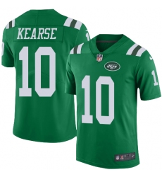Men's Nike New York Jets #10 Jermaine Kearse Limited Green Rush Vapor Untouchable NFL Jersey