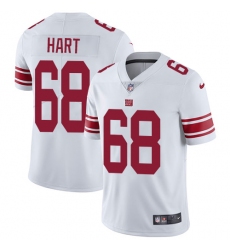 Youth Nike New York Giants #68 Bobby Hart White Vapor Untouchable Limited Player NFL Jersey