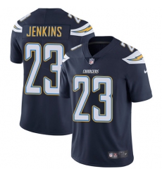 Men's Nike Los Angeles Chargers #23 Rayshawn Jenkins Navy Blue Team Color Vapor Untouchable Limited Player NFL Jersey