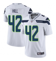 Youth Nike Seattle Seahawks #42 Delano Hill White Vapor Untouchable Limited Player NFL Jersey