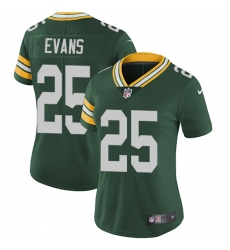 Women's Nike Green Bay Packers #25 Marwin Evans Green Team Color Vapor Untouchable Limited Player NFL Jersey