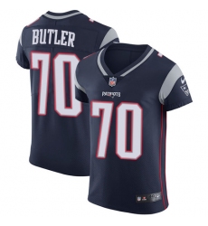 Men's Nike New England Patriots #70 Adam Butler Navy Blue Team Color Vapor Untouchable Elite Player NFL Jersey