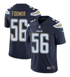 Men's Nike Los Angeles Chargers #56 Korey Toomer Navy Blue Team Color Vapor Untouchable Limited Player NFL Jersey