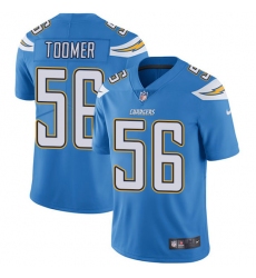 Youth Nike Los Angeles Chargers #56 Korey Toomer Electric Blue Alternate Vapor Untouchable Elite Player NFL Jersey