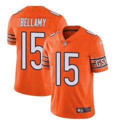 Youth Nike Chicago Bears #15 Josh Bellamy Limited Orange Rush Vapor Untouchable NFL Jersey