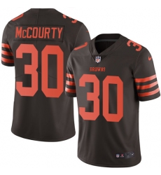 Youth Nike Cleveland Browns #30 Jason McCourty Limited Brown Rush Vapor Untouchable NFL Jersey