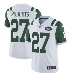 Youth Nike New York Jets #27 Darryl Roberts White Vapor Untouchable Limited Player NFL Jersey
