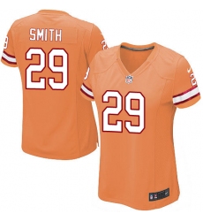 Women's Nike Tampa Bay Buccaneers #29 Ryan Smith Game Orange Glaze Alternate NFL Jersey