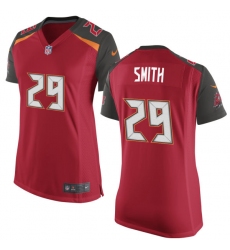 Women's Nike Tampa Bay Buccaneers #29 Ryan Smith Game Red Team Color NFL Jersey