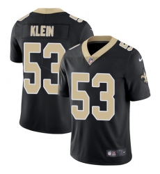 Men's Nike New Orleans Saints #53 A.J. Klein Black Team Color Vapor Untouchable Limited Player NFL Jersey
