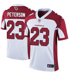 Men's Nike Arizona Cardinals #23 Adrian Peterson White Vapor Untouchable Limited Player NFL Jersey