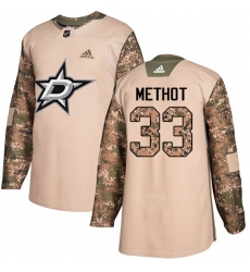 Men's Adidas Dallas Stars #33 Marc Methot Authentic Camo Veterans Day Practice NHL Jersey