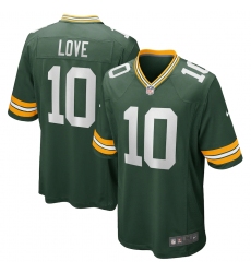 Men's Green Bay Packers #10 Jordan Love Nike Green 2020 NFL Draft First Round Pick Game Jersey.webp